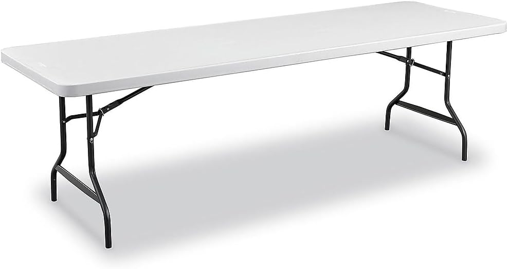 STAPLES 470949 6-Ft Fold in Half Folding Table