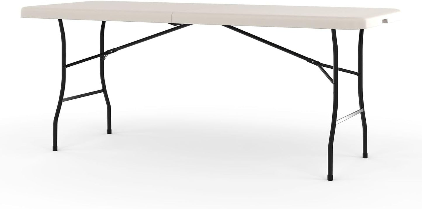 STAPLES 470949 6-Ft Fold in Half Folding Table